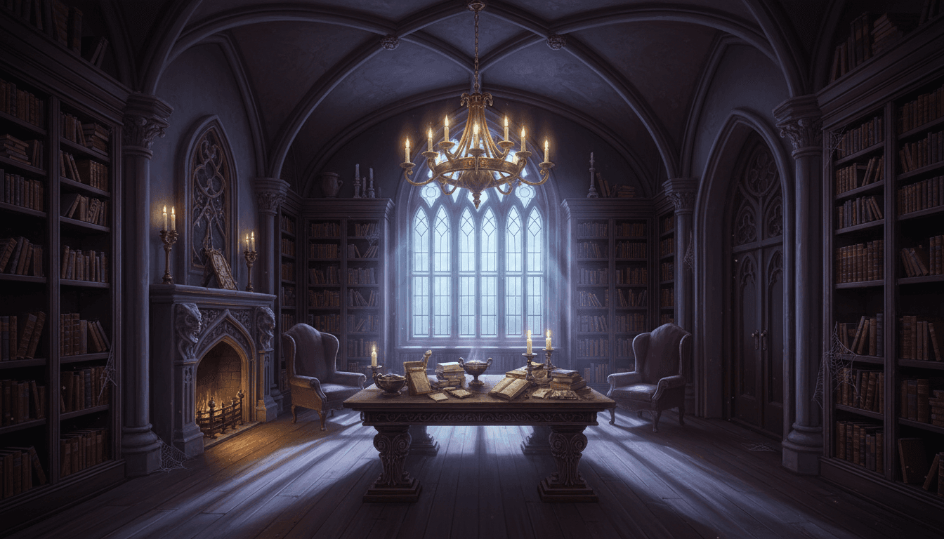 Study room, Immortal Romance slot